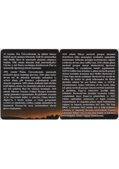 Galileo Galilei 20 Lira 2022 Gümüş Hatıra. Seri Nolu Sertifikalı-kapsülünde 31,1 Gr Proof Çil.