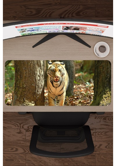 Karadeniz Kaplanı Kaymaz Dikişli Kauçuk Oyuncu Mousepad V3 - 70x30 Xl Gaming Mouse Pad Fare Altlığı