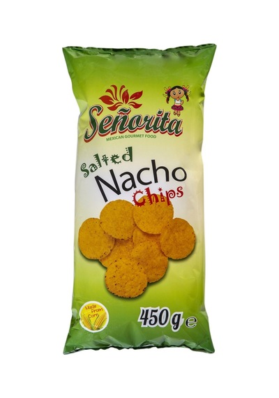 Mamazıta's Nacho Cips 450g Nötr Lezzetli Kızarmış Mısır Cipsi 2'li Ekonomik Paket - 2 Adet Tarı