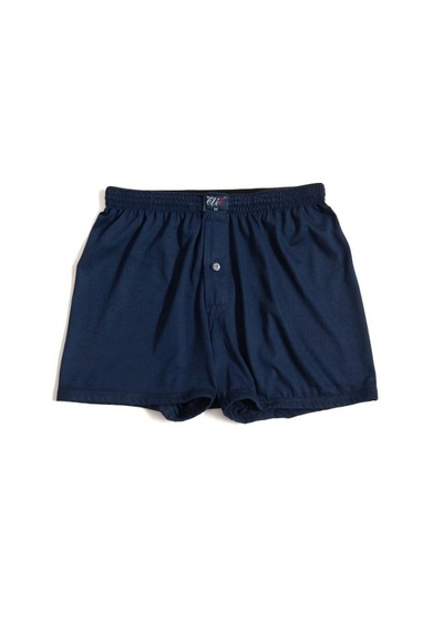Tutku Penye Düz Boxer 2 Adet Ter 0117 Lacivert