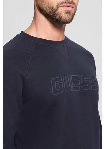 Guess Erkek Sweatshirt Lacivert