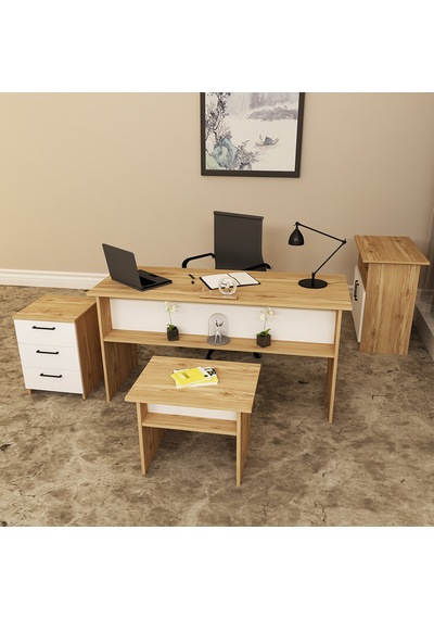 KALENDER DEKOR MERKÜR-1-2-3-4 OFİS BÜRO MASASI TAKIMI MRK02