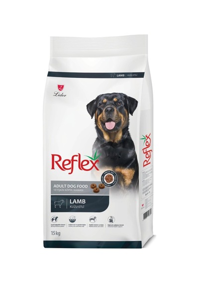 Reflex Kuzu Etli Ve Pirinçli Yetişkin Köpek Maması 15kg