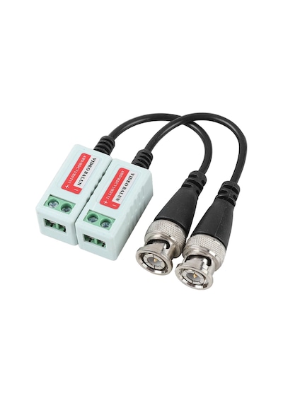 2 Adet Ahd Video Balun - Ahd Kamera Cat5 - Cat6 Bnc Çevirici