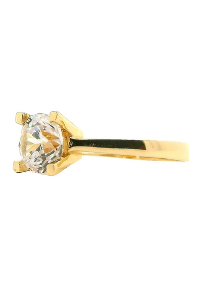 Cigold Tektaş Yüzük 14 Ayar Altın 2.33 Gr Oa-k21601029218 Renkli