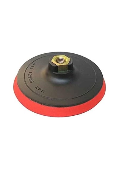 T 27910 Cırtlı Disk Zımpara Altı, 115 Mm, Kırmızı