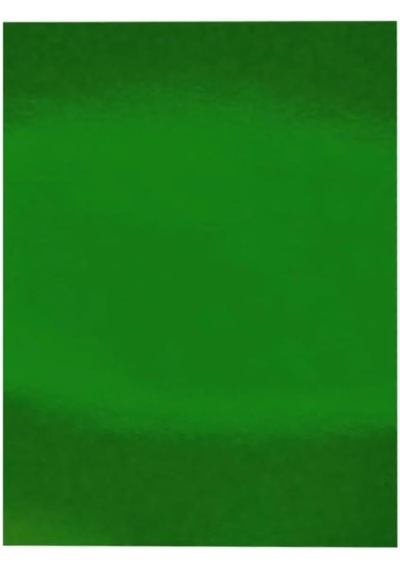 Aynalı Metalik Fon Kartonu Yeşil 50x70cm 5 Adet Tek Renk 199638281004