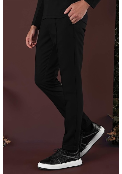 Efor P 1130 Slim Fit Siyah Spor Pantolon Siyah Efor P 1130 Slim Fit Siyah Spor Pantolon Siyah