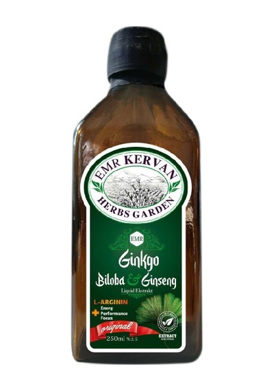 Emr Kervan Ginkgo Biloba & Ginseng Ekstrakt 250 Ml
