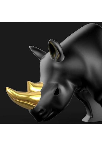 Metalmorphose Rhino Anahtarlık