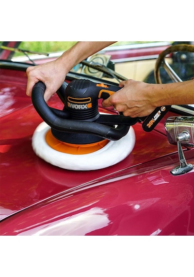 Worx Wx856.9 20volt 254mm Şarjlı Orbital Polisaj Makinesi Akü Dahil Değildir