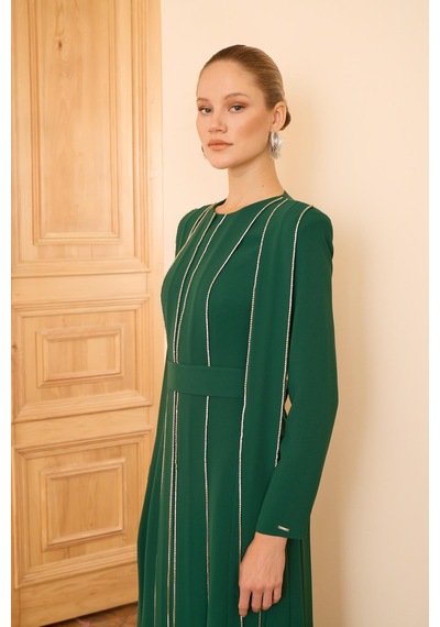 Senna Tease Dress Zümrüt Zümrüt