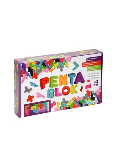 Cese Oyuncak Cese Penta Blok Eğitici Zeka Oyunu