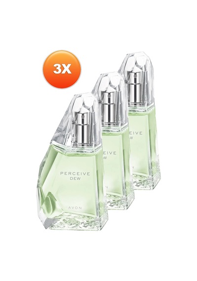 Avon Perceive Dew Kadın Parfüm EDT 3 x 50 ML