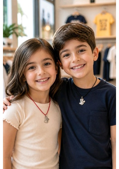 Monalisa Home Best Friends Figürlü Arkadaşlık Kolyesi Çok REnkli 12361654