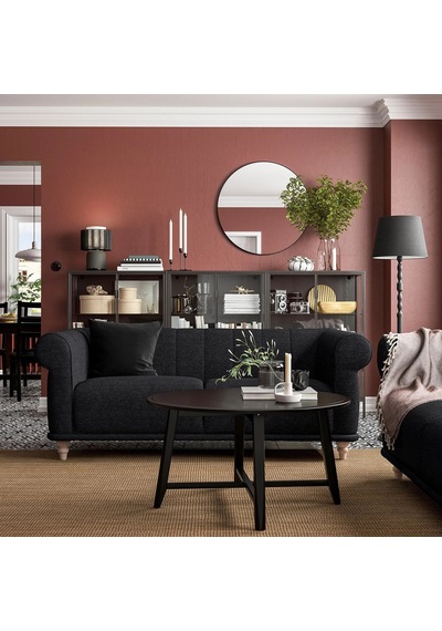 Ikea Antrasit Ferah Kanepe - 2'li Kanepe