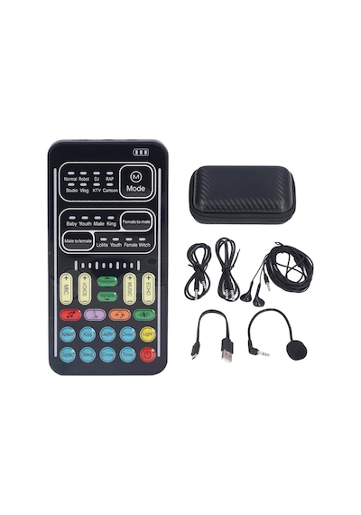 Xtechnx Xtechn026645 Powermaster Pm-26645 Çok Fonksiyonlu Taşınabilir Ses Değiştirici Kod:26645