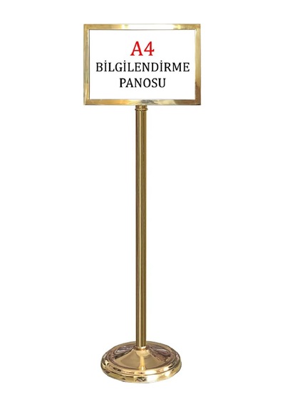 Yönlendirme Levhası Pirinç