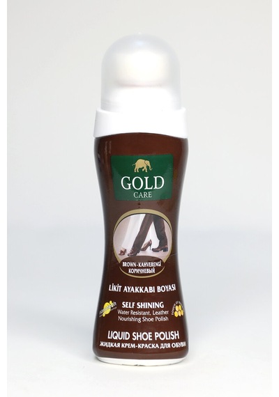 Goldcare Ayakkabı Boyası Likit 75 Ml Kahverengi Çok Renkli