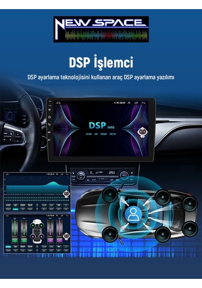Hyundai İ10 Uyumlu Android 6gb Ram 128gb Rom 8 Çekirdek Carplay Multimedya