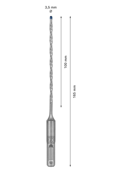 Bosch Expert 3.5x165 Mm Yeni Sds Plus-7x Matkap Ucu 2608900056