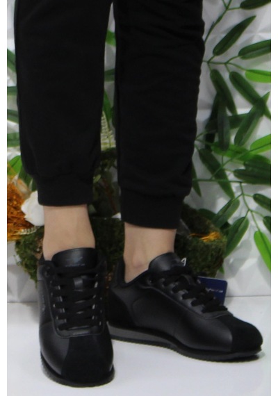 Fort Cheta Cortona Siyah Rahat Kadın Erkek Sneakers Spor Ayakkabı 001
