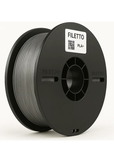Filetto Pla+ 3d Filament 1.75mm 1kg Ams Uyumlu - Gümüş Gri