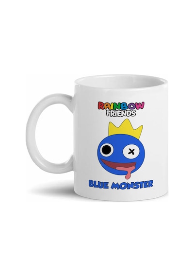 Rainbow Friends Blue Monster Baskılı Kupa Bardak Mr-08