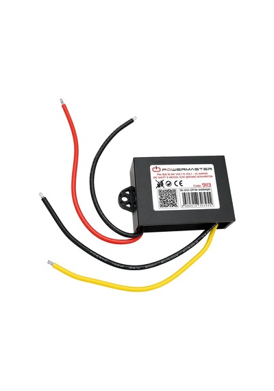 Xtechnx Xtechn445037 Powermaster Pm-9113 12-24v Giriş 5v 10a 50w Dc-dc Voltaj Düşürücü Çevirici Konvertör Kod:9113