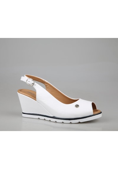 Pierre Cardin Pc-54596 Beyaz Kadın Topuklu Ayakkabı Beyaz