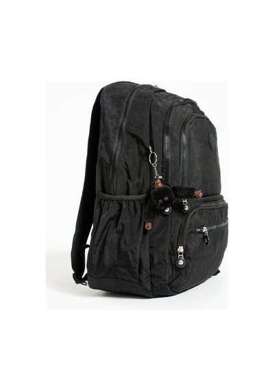 571 Collections Çanta Ultra Hafif Çok Cepli Su Geçirmez Sırt Çantası Unisex Siyah Model: 571-1g
