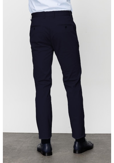 İgs Lacivert Erkek Pamuklu Kumaş Pantolon Regular Fit Rahat Kalıp Günlük Ofis Stili-25726 İgs Lacivert Erkek Pamuklu Kumaş Pantolon Regular Fit Rahat Kalıp Günlük Ofis Stili-25726