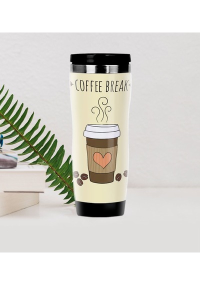 De Buyer Bk Gift Coffee Tasarımlı Çelik Termos Bardak-39