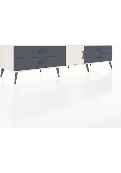 Kronos Tv Ünitesi Tek Raflı 4 Çekmeceli Tek Kapaklı 220x59x51 Aytaşı-aytaşı/antrasit Aytası/antrasıt - Aytası Kronos Tv Ünitesi Tek Raflı 4 Çekmeceli Tek Kapaklı 220x59x51 Aytaşı-aytaşı/antrasit Aytası/antrasıt - Aytası