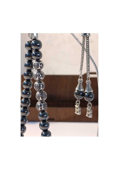 Kişiye Özel Hematit Taşı Tesbih İsim Yazılı Tesbih Harf Püsküllü Erkek Tesbih Erkek Hediyelik Ahşap Kutulu Özel Tasarım Gri - 918358143 Gri - 918358143 Gri
