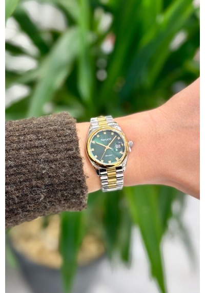 Orijinal Çelik Kordon Su Geçirmez 2 Yıl Garantili Kadın Kol Saati 03.04.2026 Gümüş