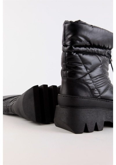 Bruno Shoes Bruno Siyah Su Geçirmez Kalın Tabanlı Kar Botu-siyah Siyah