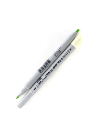 Marvy 1900-B Cartoon Designer Marker 42 Cream Yellow