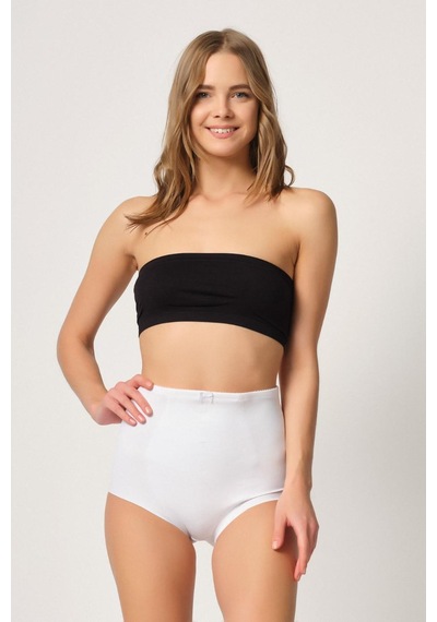 Beyaz Mı Emay 2819 Slip Double Karın Toparlayıcı Lazer Korse Beyaz