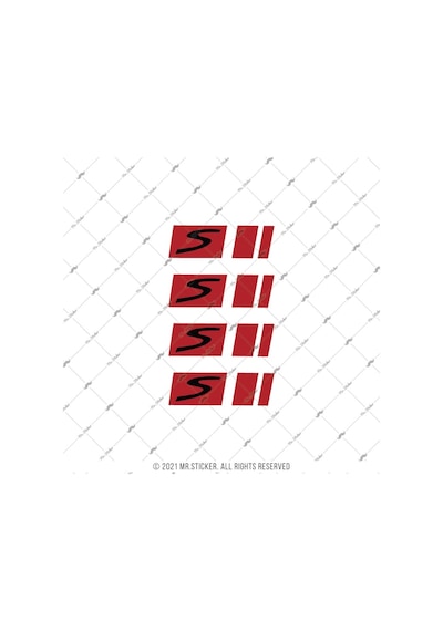 Bay Etiket Rfhlm83 Vespa Jant Sticker Seti 4 Ad Kırmızı