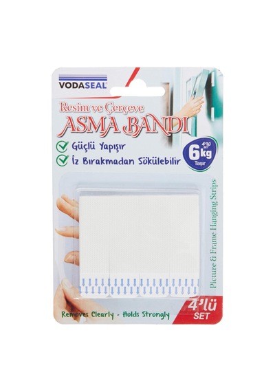 53.01.082 Resimli Çerçeve 4'lü Cırt Bant