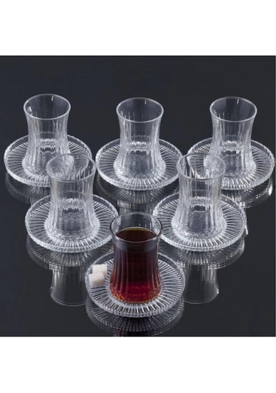 Paşabahçe 950097 Elysia Çay Bardağı Takımı 6 Lı Çok Renkli