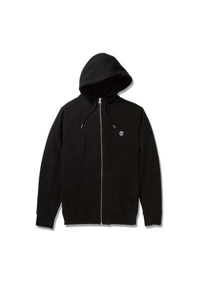Timberland Tımberland Siyah LS Exeter River Basic Brushed Back Full Sweat TB