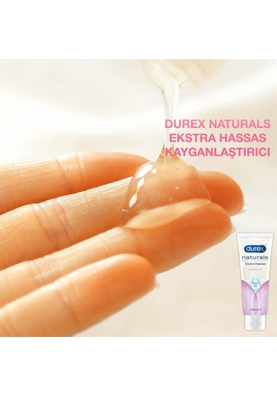 Durex Naturals Ekstra Hassas Kayganlaştırıcı Jel 100 Ml