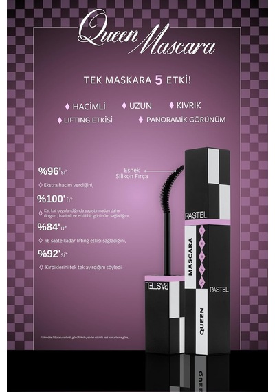 Queen Mascara - Maskara, 7.14 Ml Çok Renkli