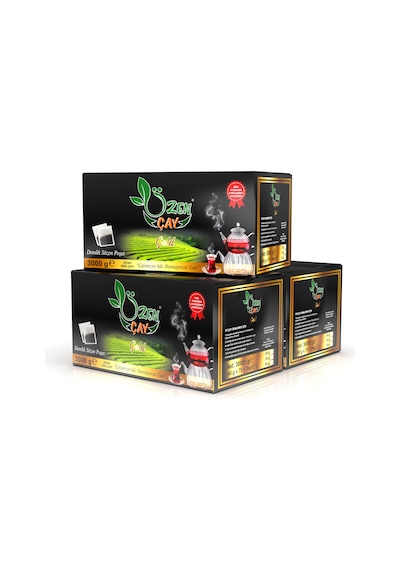 Özen Bergamot Aromalı Demlik Poşet Rize Çayı 3 KG