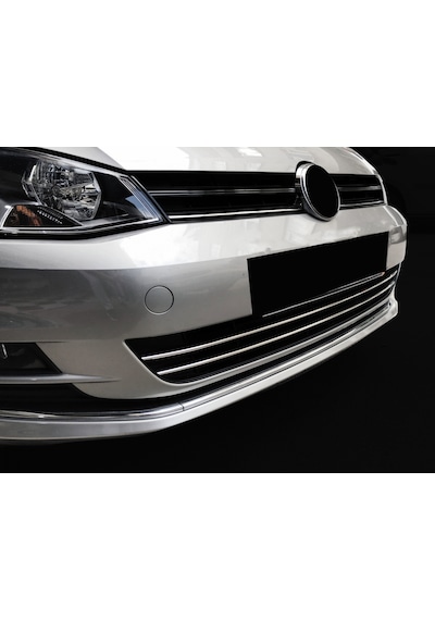 S-Dizayn Vw Golf 7 Krom Ön Tampon Çıtası 2 Prç. 2013-2017