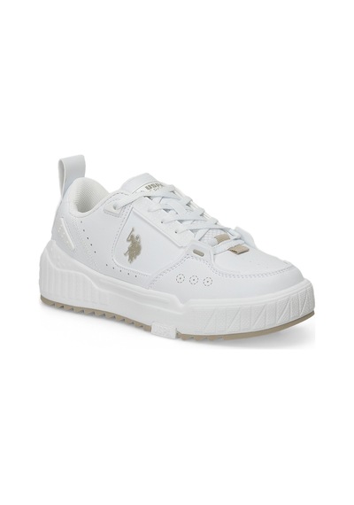 U.s. Polo Assn. Dance Wmn 5fx Beyaz Kadın Sneaker Beyaz-bej Beyaz - Bej U.s. Polo Assn. Dance Wmn 5fx Beyaz Kadın Sneaker Beyaz-bej Beyaz - Bej