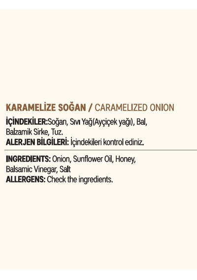 Allezz Karamelize Soğan 210 G