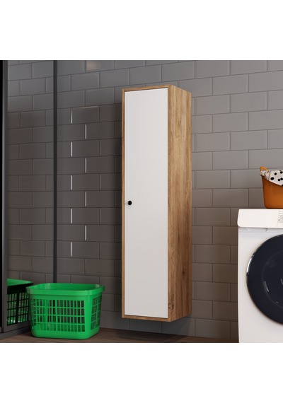 Mila Banyo Kileri Çok Amaçlı Dolap Banyo Dolabı Duvara Monte Beyaz Atlantik Çam - Beyaz Mila Banyo Kileri Çok Amaçlı Dolap Banyo Dolabı Duvara Monte Beyaz Atlantik Çam - Beyaz